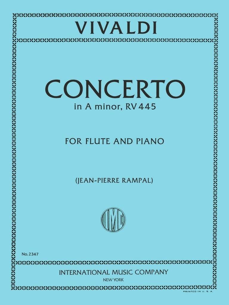 Concerto F Vi N. 9 La M. (Rampal)